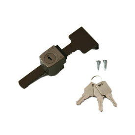 日中製作所 玄関引違戸用防犯錠 A型 3本キー 190-U