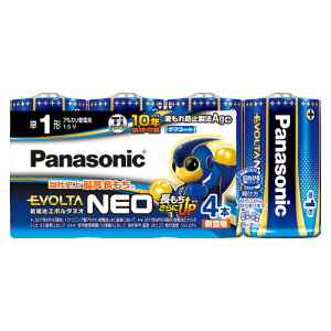 pi\jbN PANASONIC EVOLTA NEO AJdr P1` 4{pbN LR20NJ/4SW