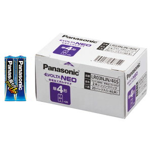pi\jbN PANASONIC EVOLTA NEO AJdr P4` 40{pbN LR03NJN/40S