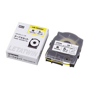 �}�b�N�X ���^�c�C�� �e�[�v�J�Z�b�g 5mm �� LM-TP505Y LM90171
