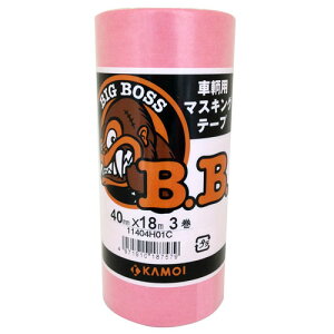 JH JC BOSSԗp}XLOe[v 40mm×18m 3 AG-212 2592160040