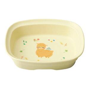 台和 メラミン食器 アルパカーナ イエロー 角小鉢 MC-100-ALY