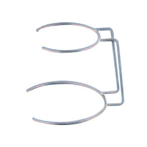 遠藤商事 18-8 2段陶器皿 スタンドシルバー