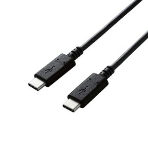 �G���R�� ELECOM USB�P�[�u�� 2.0 �^�C�vC 3m �F�ؕi PD�Ή� 3A�o�� �X�}�z �^�u���b�g �[�d �f�[�^�]�� �u���b�N RoHS�w�ߏ��� U2C-CC30NBK2