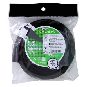 �a�C�Y�� �A���O���X�|���WEP 20×20mm×����4mm×����2m WSG03