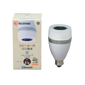 アイリスオーヤマ スピーカー付LED電球 電球色相当 LDF11L-G-4S
