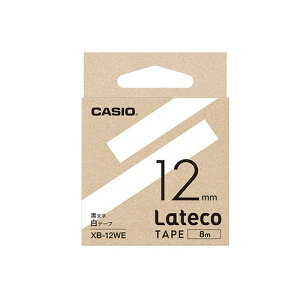 �J�V�I CASIO LatECO �l�ߑւ��p�e�[�v 12mm ���e�[�v ������ XB-12WE
