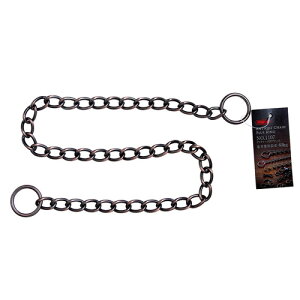 ニッサチェイン アンティークチェイン+リング 全長600mm×リング内径22mm アンティーク銅ブロンズ No1107