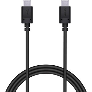 �G���R�� ELECOM USB2.0�P�[�u�� Type-C ���}���[�d 1.5m �u���b�N MPA-CC15PNBK