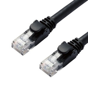 �G���R�� ELECOM LAN�P�[�u�� CAT6A �X�^���_�[�h 10m �u���b�N LD-GPA/BK10