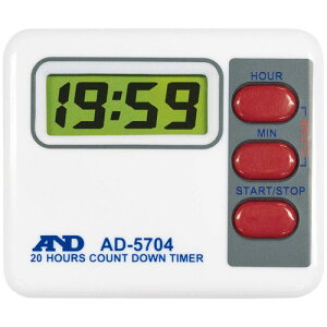 A&D デジタル タイマー 20時間計 Type A AD5704