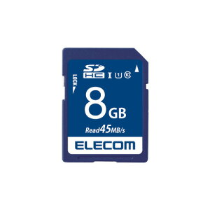 |Xg GR ELECOM SD J[h 8GB UHS-I U1 f[^T[rX MF-FS008GU11R