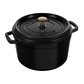 【送料無料】ストウブ staub グランドココット 24cm ブラック 40502-285 日本正規品業務用