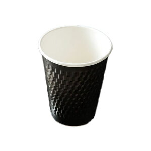 ヤマコー 紙カップ コップ 黒 50個入 KMW-240BK