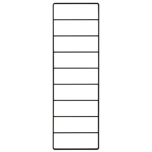 �a�C�Y�� �ǖʎ��[ Dulike �f�����C�N 1×4��3���p �I�p�l�� �� 906×282mm DL-931