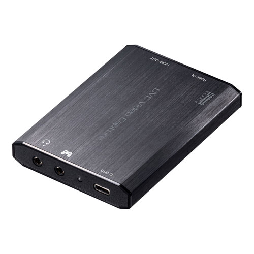 人気が高い 新作通販 送料無料 追加で何個買っても同梱０円 サンワサプライ HDMIキャプチャー USB3.2 パススルー出力付 4K USB-CVHDUVC3 Gen1