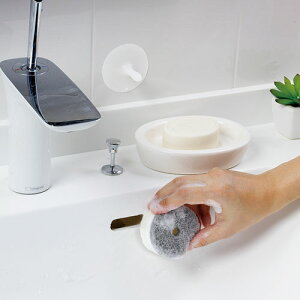 �}�[�i ���ʃX�|���W POCO�z�Օt�� �O���[ W615GY