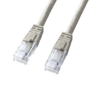 �T�����T�v���C �ߐ܂�h�~ �J�e�S��6 LAN�P�[�u�� 90m ���C�g�O���[ KB-T6TS-90N