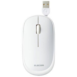 �G���R�� ELECOM �}�E�X �L�� �É� 3�{�^�� �P�[�u������ ���^ ���[�|�[�`�t�� ���E�Ώ� �d��53g �z���C�g M-TM10UBWH