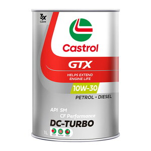 Castrol JXg[ GWIC GTX DC-TURBO 10W-30 API SM/CF Performance 1L 4փK\/fB[[ԗp
