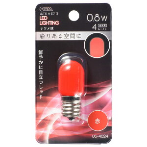 �I�[���d�@ LED�i�c���������p T20/E17/0.8W/4lm �ԐF LDT1R-H-E17 13
