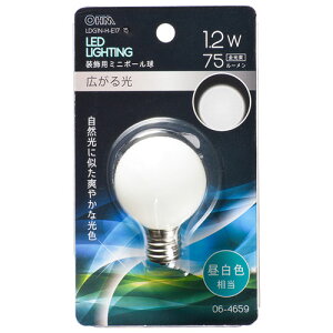 �I�[���d�@ LED�~�j�{�[���������p G40/E17/1.2W/75lm �����F LDG1N-H-E17 15
