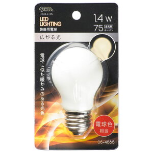 �I�[���d�@ LED�d�������p PS/E26/1.4W/75lm �d���F LDA1L-H 13