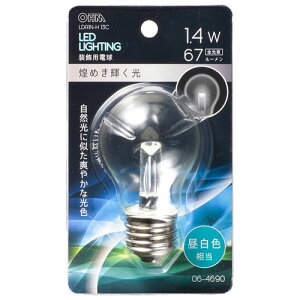 �I�[���d�@ LED�d�������p PS/E26/1.4W/67lm �N���A�����F LDA1N-H 13C