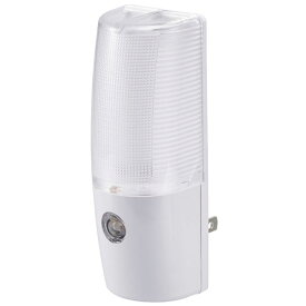オーム電機 LEDナイトライト 明暗センサー 白色LED NIT-ALA6MCL-WN