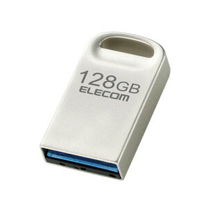|Xg GR ELECOM USB 128GB USB3.2 Gen1 /3.1 Gen1 /3.0/2.0 USB A ^ Ǎő200MB/s Windows 11 Mac Vo[ MF-SU3A128GSV