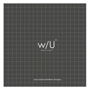 ナカバヤシ w/U watashi no sobani ノート付箋 スクエア スモーキーブラック WU-FSTN-S-D