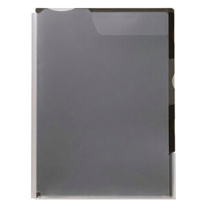 キングジム KING JIM スーパーハードホルダー マチ付3山インデックス 黒 CN765クロ