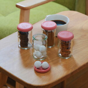 WECK HOME SET STRAIGHT 140ml 4_Zbg [Y Rose WE-S235RO ۑe KX ی^ LjX^[ ۑe ۑr e e Hiۑ