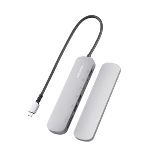 GR ELECOM USB Type C hbLOXe[V USB-C×2 USB-A×2 HDMI×1 SD+microSD×1 Windows 11 10 macOS iPadOS Vo[ DST-C20SV