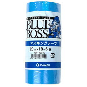 JH hp}XLOe[v BLUE BOSS 20mm×18m 6