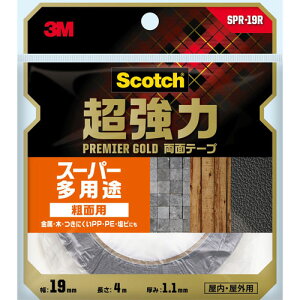 3M X[G XRb`iRj ͗ʃe[v PGX[p[preʗp 19mm×4m SPR-19R