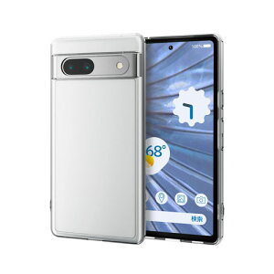 �|�X�g���� �G���R�� Google Pixel 7a �P�[�X �n�C�u���b�h �J�o�[ �Ռ��z�� �X���� �J��������ی� �X�g���b�v�z�[���t �ɂݐ݌v �N���A PM-P231HVCKCR