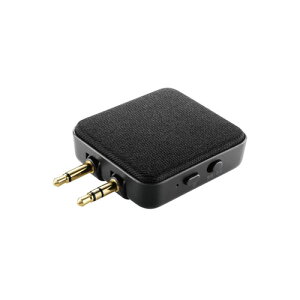 GR ELECOM Bluetooth 5.0 I[fBI gX~b^[ V[o[ 3.5mm wbhzWbN M@ M@ ubN LBT-ATR01BK