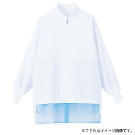 【送料無料】サーヴォ 男女兼用 長袖コート 3L ホワイト SZ421-W