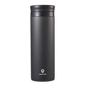 カクセー ココカフェ 真空二重 マグ 500ml パウダーコート チャコール CC-50C