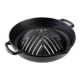 アサヒ 焼肉ジンギスカン鍋 深型 穴あき 29cm