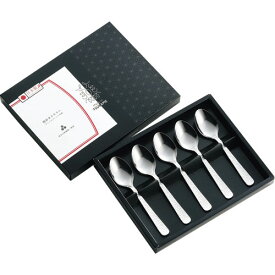 カクセー Made in TSUBAME 槌目ティースプーン 5本組 TC-17