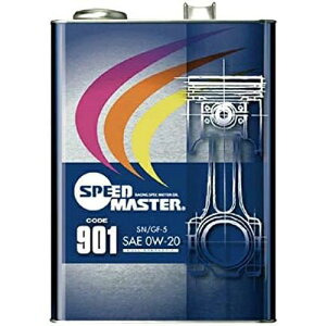 SPEED MASTER Xs[h}X^[ GWIC CODE901 0W-20 GXeލz100%w 4L