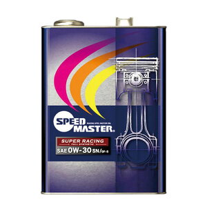 SPEED MASTER Xs[h}X^[ GWIC SUPER RACING 0W-30 GXeލz 100%w 4L
