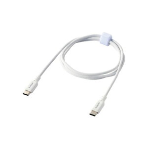 |Xg GR ELECOM USB Type-C TMP[u VRbV^Cv 1m zCg MPA-CCSSM10WH