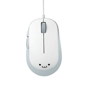 �G���R�� ELECOM 5�{�^��BlueLED�L���}�E�X �z���C�g M-Y9UBXWH