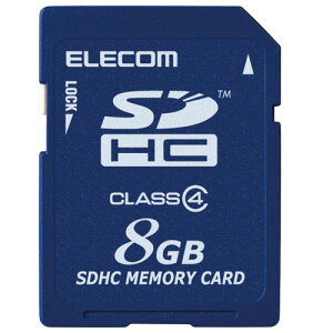 �|�X�g���� �G���R�� ELECOM SDHC�������J�[�h H 8GB MF-FSD008GC4/H