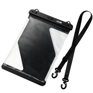 �G���R�� ELECOM �^�u���b�g�p�h���P�[�X IPX8 ���̍\�� �u���b�N TB-WPSR13BK