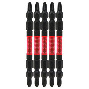 スーパー阿修羅ビット タフスリム レッド 5本組 SSA-SP05-2085