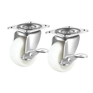 �T�����T�v���C �ėp�L���X�^�[ 75mm�a 2�Z�b�g �t���[�X�g�b�p�[�t�� CST-75N-FRST2